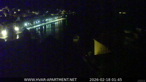 Hvar - Přístav Hvar - 18.2.2026 v 01:45 Hvar - Přístav Hvar - 18.2.2026 v 01:45