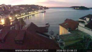 Hvar - Přístav Hvar - 23.2.2026 v 06:15 Hvar - Přístav Hvar - 23.2.2026 v 06:15