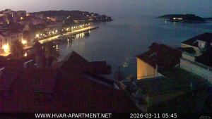 Hvar - Přístav Hvar - 11.3.2026 v 05:45 Hvar - Přístav Hvar - 11.3.2026 v 05:45