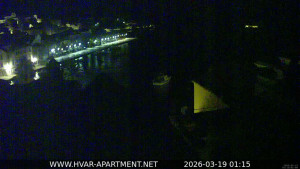 Hvar - Přístav Hvar - 19.3.2026 v 01:15 Hvar - Přístav Hvar - 19.3.2026 v 01:15