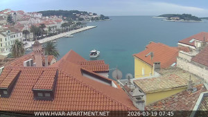 Hvar - Přístav Hvar - 19.3.2026 v 07:45 Hvar - Přístav Hvar - 19.3.2026 v 07:45