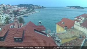 Hvar - Přístav Hvar - 26.3.2026 v 05:45 Hvar - Přístav Hvar - 26.3.2026 v 05:45