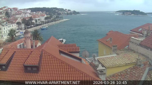 Hvar - Přístav Hvar - 26.3.2026 v 10:45 Hvar - Přístav Hvar - 26.3.2026 v 10:45