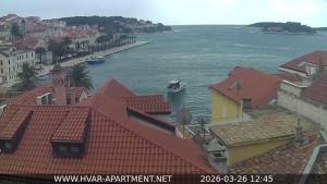 Hvar - Přístav Hvar - 26.3.2026 v 12:45 Hvar - Přístav Hvar - 26.3.2026 v 12:45