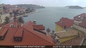 Hvar - Přístav Hvar - 26.3.2026 v 13:30 Hvar - Přístav Hvar - 26.3.2026 v 13:30