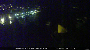 Hvar - Přístav Hvar - 27.3.2026 v 01:45 Hvar - Přístav Hvar - 27.3.2026 v 01:45