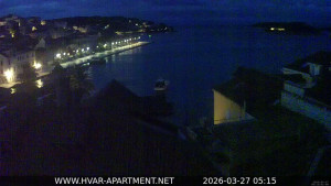 Hvar - Přístav Hvar - 27.3.2026 v 05:15 Hvar - Přístav Hvar - 27.3.2026 v 05:15