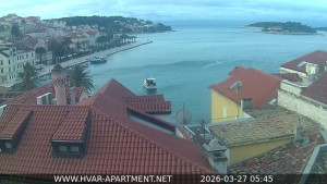 Hvar - Přístav Hvar - 27.3.2026 v 05:45 Hvar - Přístav Hvar - 27.3.2026 v 05:45