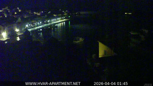 Hvar - Přístav Hvar - 4.4.2026 v 01:45 Hvar - Přístav Hvar - 4.4.2026 v 01:45