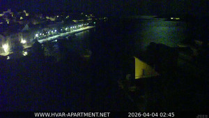 Hvar - Přístav Hvar - 4.4.2026 v 02:45 Hvar - Přístav Hvar - 4.4.2026 v 02:45