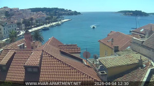 Hvar - Přístav Hvar - 4.4.2026 v 12:30 Hvar - Přístav Hvar - 4.4.2026 v 12:30