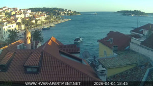 Hvar - Přístav Hvar - 4.4.2026 v 18:45 Hvar - Přístav Hvar - 4.4.2026 v 18:45
