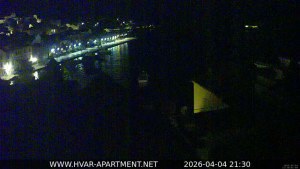 Hvar - Přístav Hvar - 4.4.2026 v 21:30 Hvar - Přístav Hvar - 4.4.2026 v 21:30