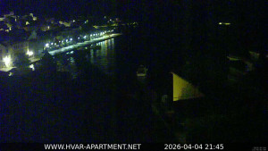 Hvar - Přístav Hvar - 4.4.2026 v 21:45 Hvar - Přístav Hvar - 4.4.2026 v 21:45
