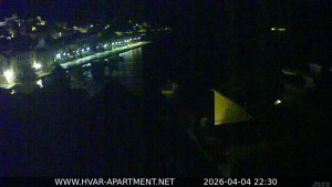 Hvar - Přístav Hvar - 4.4.2026 v 22:30 Hvar - Přístav Hvar - 4.4.2026 v 22:30