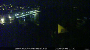 Hvar - Přístav Hvar - 5.4.2026 v 01:30 Hvar - Přístav Hvar - 5.4.2026 v 01:30