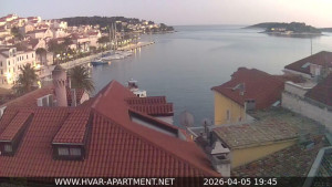 Hvar - Přístav Hvar - 5.4.2026 v 19:45 Hvar - Přístav Hvar - 5.4.2026 v 19:45