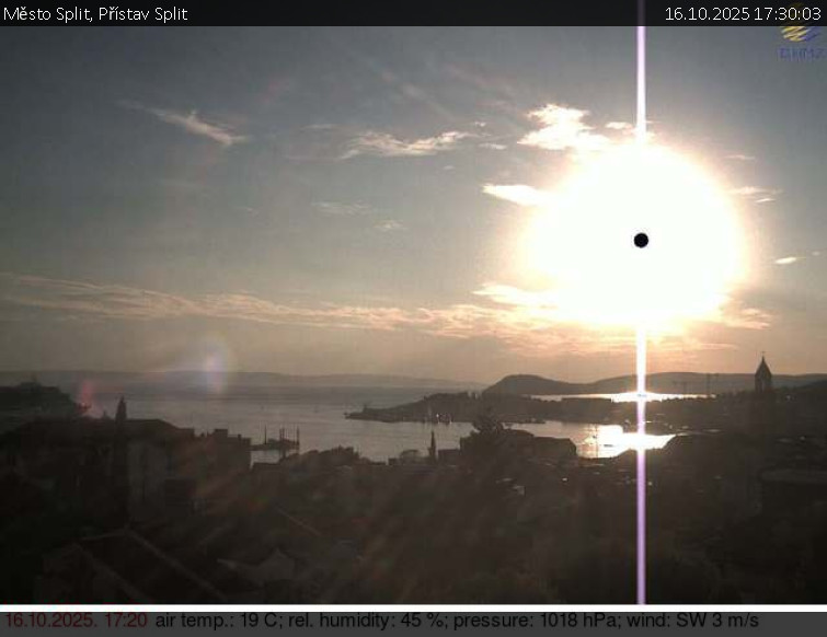 Město Split - Přístav Split - 16.10.2025 v 17:30 Město Split - Přístav Split - 16.10.2025 v 17:30
