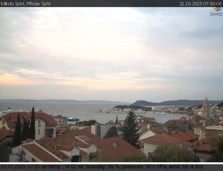 Město Split - Přístav Split - 21.10.2025 v 07:30 Město Split - Přístav Split - 21.10.2025 v 07:30