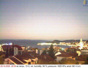 Město Split - Přístav Split - 29.10.2025 v 06:00 Město Split - Přístav Split - 29.10.2025 v 06:00