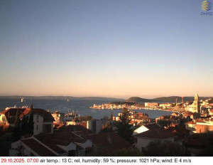 Město Split - Přístav Split - 29.10.2025 v 07:15 Město Split - Přístav Split - 29.10.2025 v 07:15