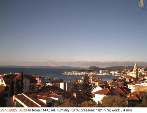 Město Split - Přístav Split - 29.10.2025 v 08:30 Město Split - Přístav Split - 29.10.2025 v 08:30