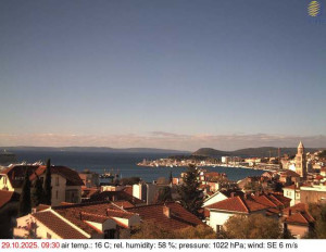 Město Split - Přístav Split - 29.10.2025 v 09:45 Město Split - Přístav Split - 29.10.2025 v 09:45