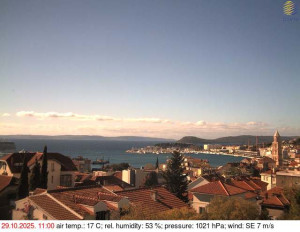 Město Split - Přístav Split - 29.10.2025 v 11:15 Město Split - Přístav Split - 29.10.2025 v 11:15