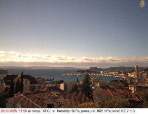 Město Split - Přístav Split - 29.10.2025 v 12:00 Město Split - Přístav Split - 29.10.2025 v 12:00