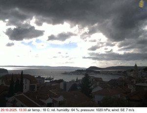 Město Split - Přístav Split - 29.10.2025 v 13:45 Město Split - Přístav Split - 29.10.2025 v 13:45