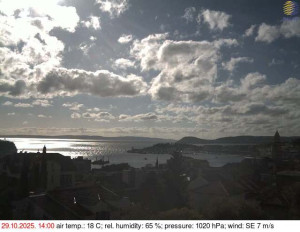 Město Split - Přístav Split - 29.10.2025 v 14:15 Město Split - Přístav Split - 29.10.2025 v 14:15