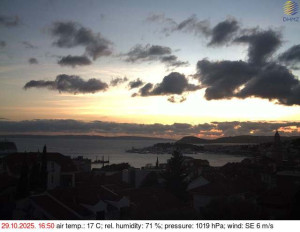 Město Split - Přístav Split - 29.10.2025 v 17:00 Město Split - Přístav Split - 29.10.2025 v 17:00