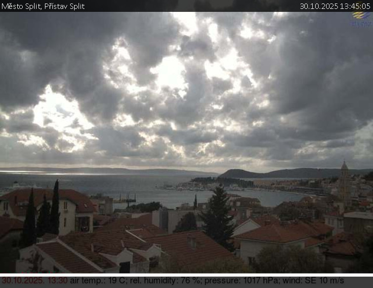 Město Split - Přístav Split - 30.10.2025 v 13:45 Město Split - Přístav Split - 30.10.2025 v 13:45