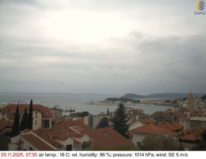 Město Split - Přístav Split - 3.11.2025 v 07:45 Město Split - Přístav Split - 3.11.2025 v 07:45