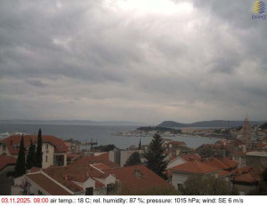 Město Split - Přístav Split - 3.11.2025 v 08:15 Město Split - Přístav Split - 3.11.2025 v 08:15