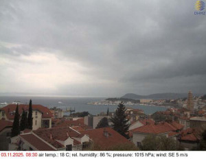 Město Split - Přístav Split - 3.11.2025 v 08:45 Město Split - Přístav Split - 3.11.2025 v 08:45