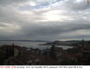 Město Split - Přístav Split - 3.11.2025 v 12:15 Město Split - Přístav Split - 3.11.2025 v 12:15