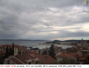 Město Split - Přístav Split - 3.11.2025 v 12:30 Město Split - Přístav Split - 3.11.2025 v 12:30