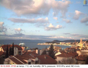 Město Split - Přístav Split - 30.12.2025 v 07:15 Město Split - Přístav Split - 30.12.2025 v 07:15