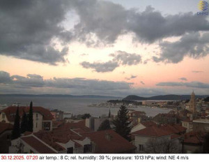 Město Split - Přístav Split - 30.12.2025 v 07:30 Město Split - Přístav Split - 30.12.2025 v 07:30