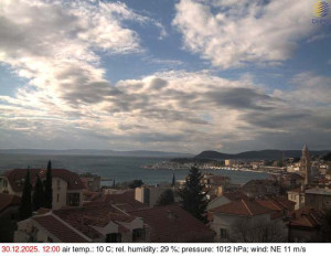 Město Split - Přístav Split - 30.12.2025 v 12:15 Město Split - Přístav Split - 30.12.2025 v 12:15