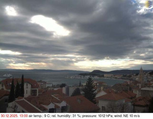 Město Split - Přístav Split - 30.12.2025 v 13:15 Město Split - Přístav Split - 30.12.2025 v 13:15