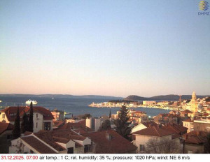 Město Split - Přístav Split - 31.12.2025 v 07:15 Město Split - Přístav Split - 31.12.2025 v 07:15