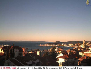 Město Split - Přístav Split - 31.12.2025 v 08:30 Město Split - Přístav Split - 31.12.2025 v 08:30