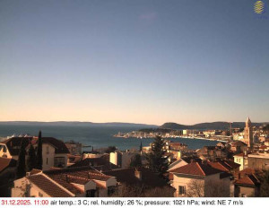 Město Split - Přístav Split - 31.12.2025 v 11:15 Město Split - Přístav Split - 31.12.2025 v 11:15