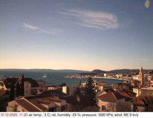 Město Split - Přístav Split - 31.12.2025 v 11:30 Město Split - Přístav Split - 31.12.2025 v 11:30