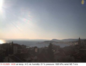 Město Split - Přístav Split - 31.12.2025 v 14:15 Město Split - Přístav Split - 31.12.2025 v 14:15