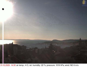 Město Split - Přístav Split - 31.12.2025 v 14:45 Město Split - Přístav Split - 31.12.2025 v 14:45