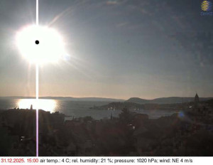 Město Split - Přístav Split - 31.12.2025 v 15:15 Město Split - Přístav Split - 31.12.2025 v 15:15