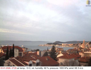 Město Split - Přístav Split - 3.1.2026 v 07:30 Město Split - Přístav Split - 3.1.2026 v 07:30